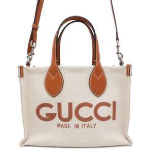 Gucci Mini GUCCI Print Tote Bag with Pouch